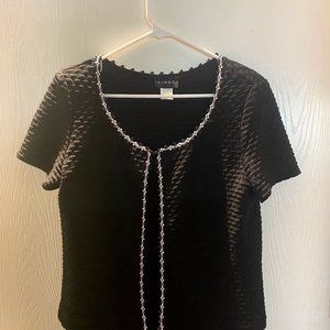 Virgo Black Tank Dress with Jacket